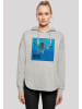 F4NT4STIC Oversized Hoodie Nirvana Rock Band Nevermind Album in grau