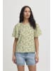 ICHI Kurzarm-Bluse IXHARPER Regular fit in Oasis Flower Print