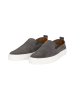 DreiMaster Maritim Leder Slip-Ons in Grau