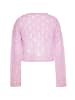 Swirly Damen Pullover in Pink