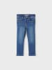 name it Thermohose in dark blue denim