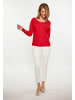 Albee Women Pullover in Rot