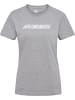 Hummel T-Shirt Hmlelemental Damen in GREY MELANGE