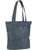 Zwei Shopper Mademoiselle M145 in Nubuk/Blue