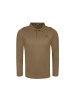 Karl Lagerfeld Langarm-Poloshirt 745000 in braun