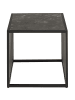 ebuy24 Couchtisch Strington Marmor 40 x 40 cm