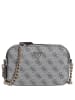 Guess Noelle II Crossbody - Umhängetasche 20 cm (dark taupe logo) in slate logo