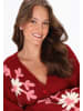 myMo Women Cardigan in burgundy