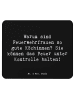 Mr. & Mrs. Panda Mouse Pad Spruch Feuerwehrfrau Köchin mit Spruch in Schwarz