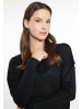 usha WHITE LABEL Damen Strickpullover in Schwarz
