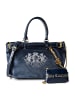 Juicy Couture Twig Narrative Schultertasche 45 cm in blue depths