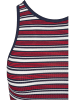 Urban Classics Tank-Tops in white/navy/fire red