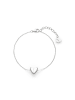 s.Oliver Armband Folded Heart in silber