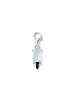 Thomas Sabo Charm-Anhänger in silber, schwarz, blau