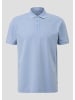 QS Polo-Shirt  in  5320_himmelblau