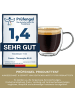 Creano Espressogläser mit Henkel doppelwandig 6er Set 100ml art.443 Glas