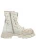 Papucei Schnürstiefelette in beige