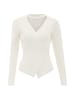 faina Women Sweater in Weiss