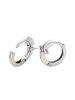 NAEMI Women Earrings in Silver White