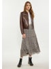 DreiMaster Vintage Damen Jacke in Dunkelbraun