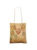 Mr. & Mrs. Panda Shopper-Tasche Igel Familie Design ohne Spruch in Weiß