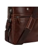Jekyll & Hide Oxford Handtasche Leder 22 cm mocha