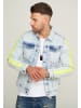 2Y Jeansjacke - 2YASTIL in Blau-Gelb