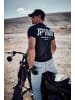 JP1880 Kurzarm T-Shirt in schwarz