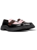 Camper Mokassins " Walden " in Schwarz Rosa