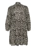 KAFFE curve Kleid KCmiana Regular fit in Black/ElefantS. GraphicFlower