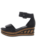 rieker Sandalette in schwarz