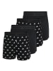 adidas Web-Boxershorts 4er Pack in Schwarz/Weiß