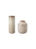 like. by Villeroy & Boch 2er Set Vasen Lave Home in Beige 15,5 cm + 20 cm in beige