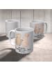 Mr. & Mrs. Panda Kaffeetasse Hase Beste Schwägerin der Welt mit ... in Grau Pastell