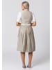 Stockerpoint Midi Dirndl "Claire" in taupe