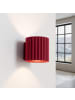 Nice Lamps Wandlampe ZORA 1 red H 10 cm