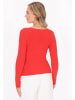 faina Women Sweater in red