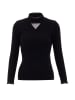 caspio Damen Strickpullover in Schwarz
