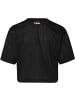 Fila Shirt "Ludwigswinkel Loose Cropped Boxy Mesh Tee" in Schwarz