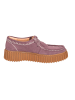 Clarks Schnürschuh in violett