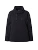 Ulla Popken Sweatshirt in schwarz