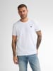 T-Shirt mit Logo Windward in Weiß