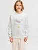 JACK & JONES Junior Sweatshirt in Cloud Dancer