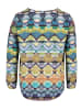 CARTOON Casual-Bluse mit Muster in Green/Blue