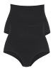 PETITE FLEUR petite fleur Formslip (2 Stück) in schwarz
