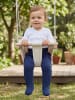 TupTam Baby Jungen Strampelhose mit Fuß 3er Pack in dunkelblau