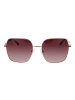 Skechers Damen Sonnenbrillen Quadrat Roségold