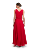 Vera Mont Abendkleid mit Plissee in Red Rose