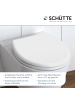 Franz Joseph Schütte Duroplast WC-Sitz WHITE, mit Absenkautomatik und Schnellverschluss