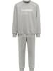 Hummel Trainingsanzug Hmlnew Spring Tracksuit in LIGHT GREY MELANGE